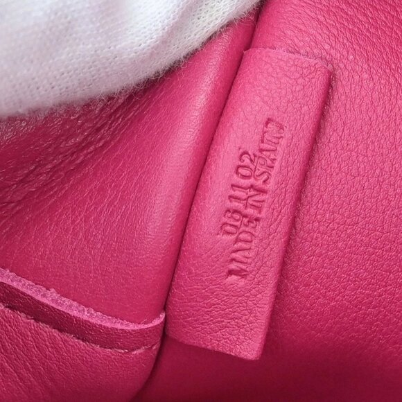 Loewe Pink Suede Leather Amazona 28 Handbag 061102 166501 - Picture 9 of 9